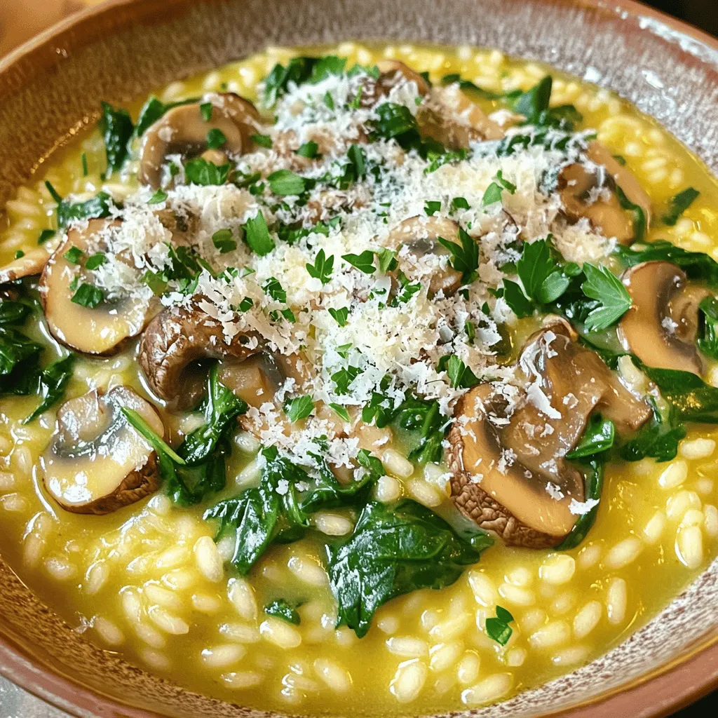 Creamy Mushroom Risotto Savory and Satisfying Dish
