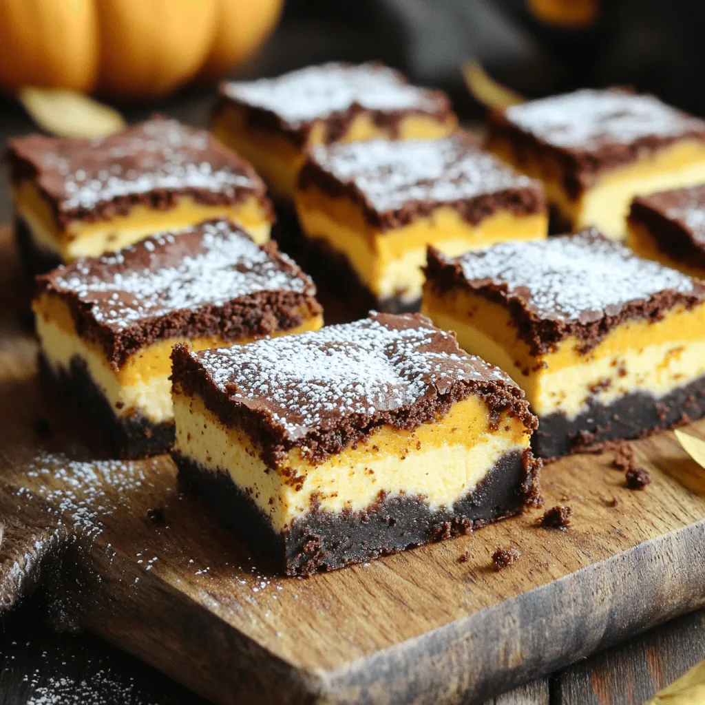 Pumpkin Cheesecake Brownies Delightful Dessert Recipe