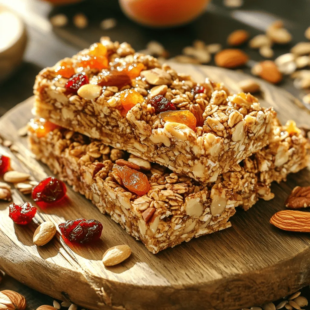 Homemade Granola Bars Simple and Healthy Snack