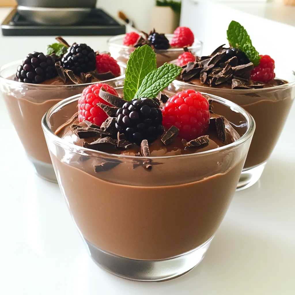 Chocolate Cottage Cheese Pudding Easy and Delicious Treat