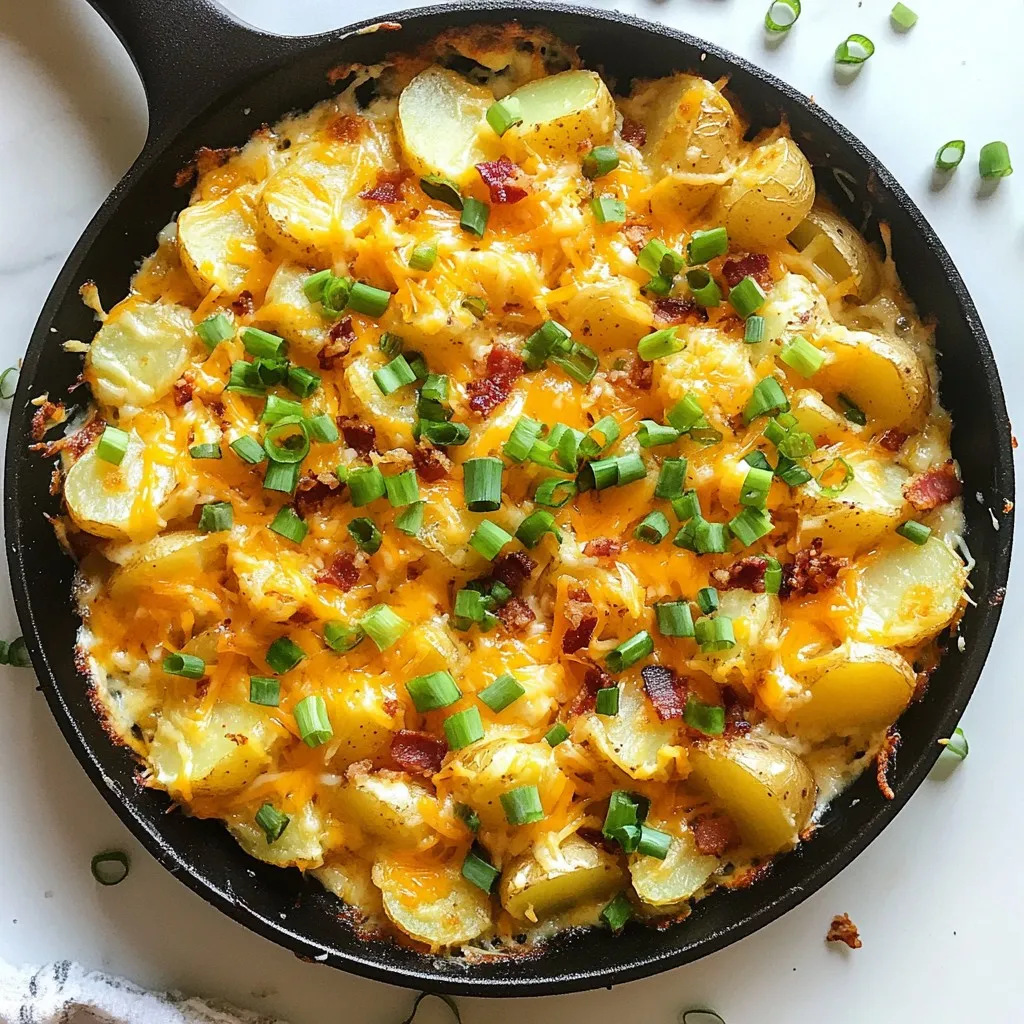 Cheesy Ranch Potato Skillet Flavorful Weeknight Meal