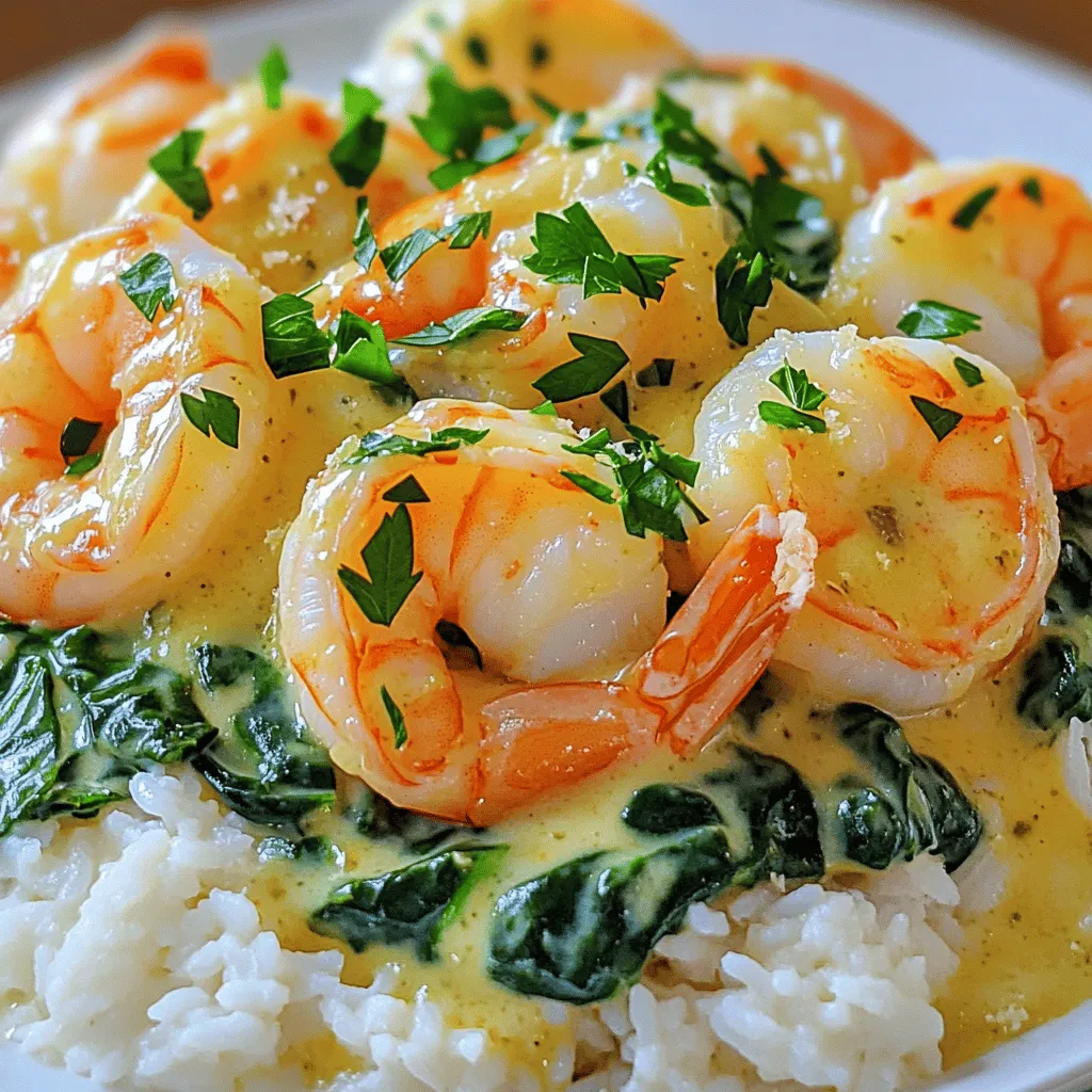 Creamy Garlic Shrimp Rich and Flavorful Recipe