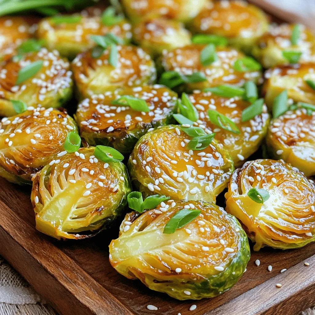 Miso Butter Roasted Brussels Sprouts Flavorful Delight