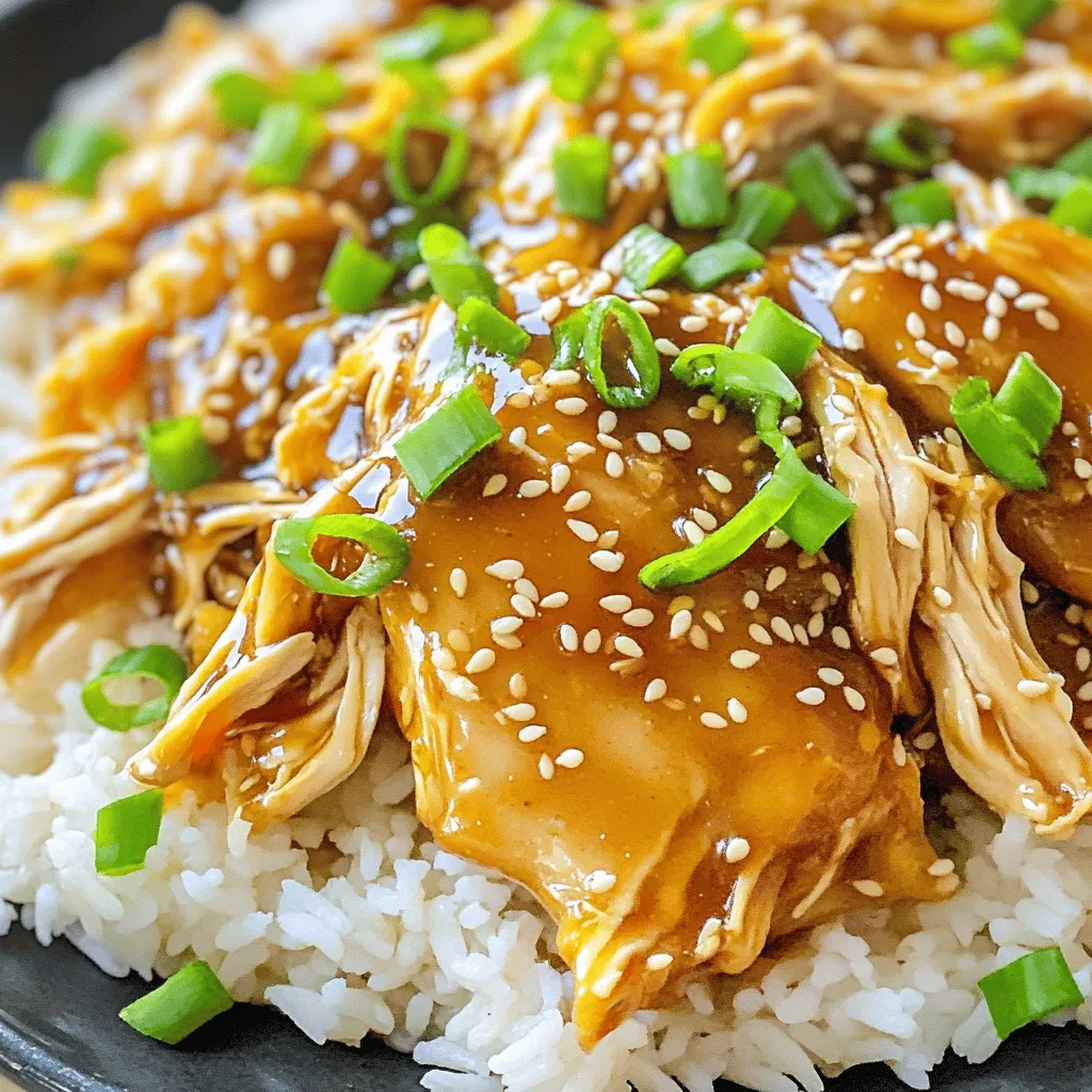 Crockpot Honey Garlic Chicken Flavorful Easy Meal