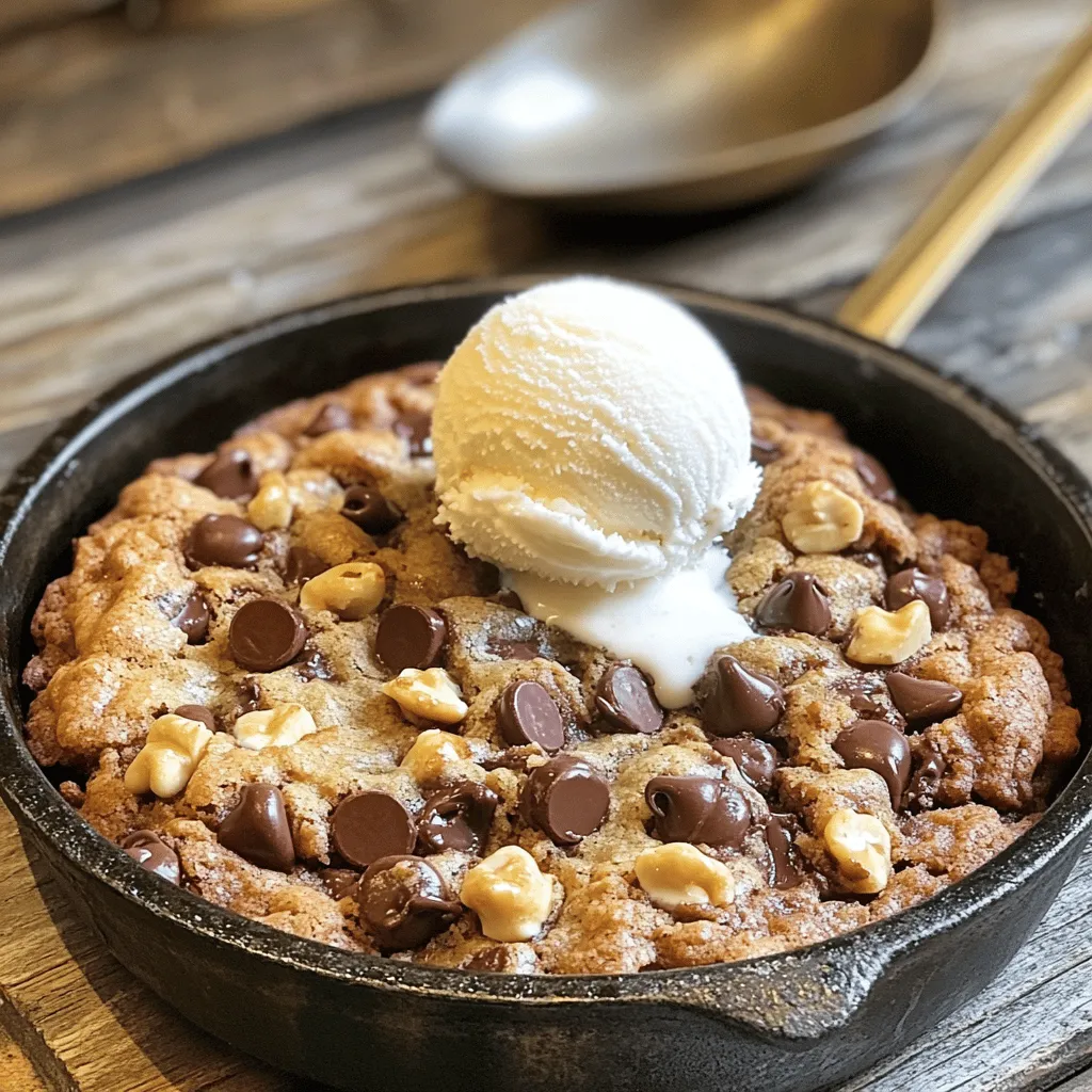 Chocolate Chip Cookie Skillet Easy and Delicious Treat