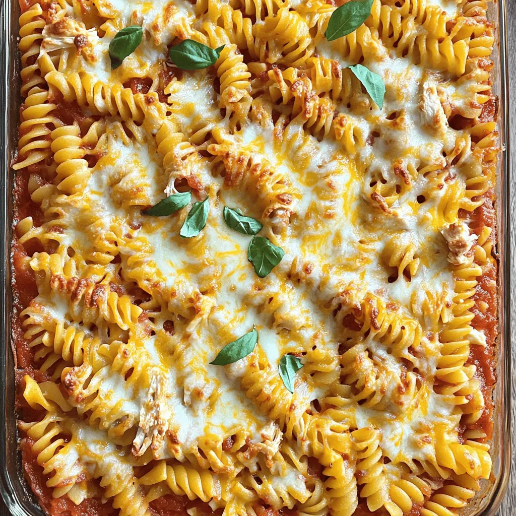 Parmesan Chicken Pasta Bake Tasty Family Dinner