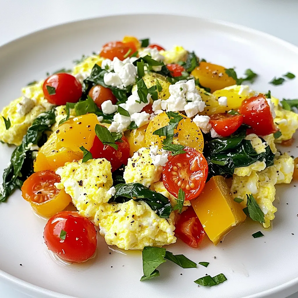High Protein Egg White Scramble Easy and Tasty Meal