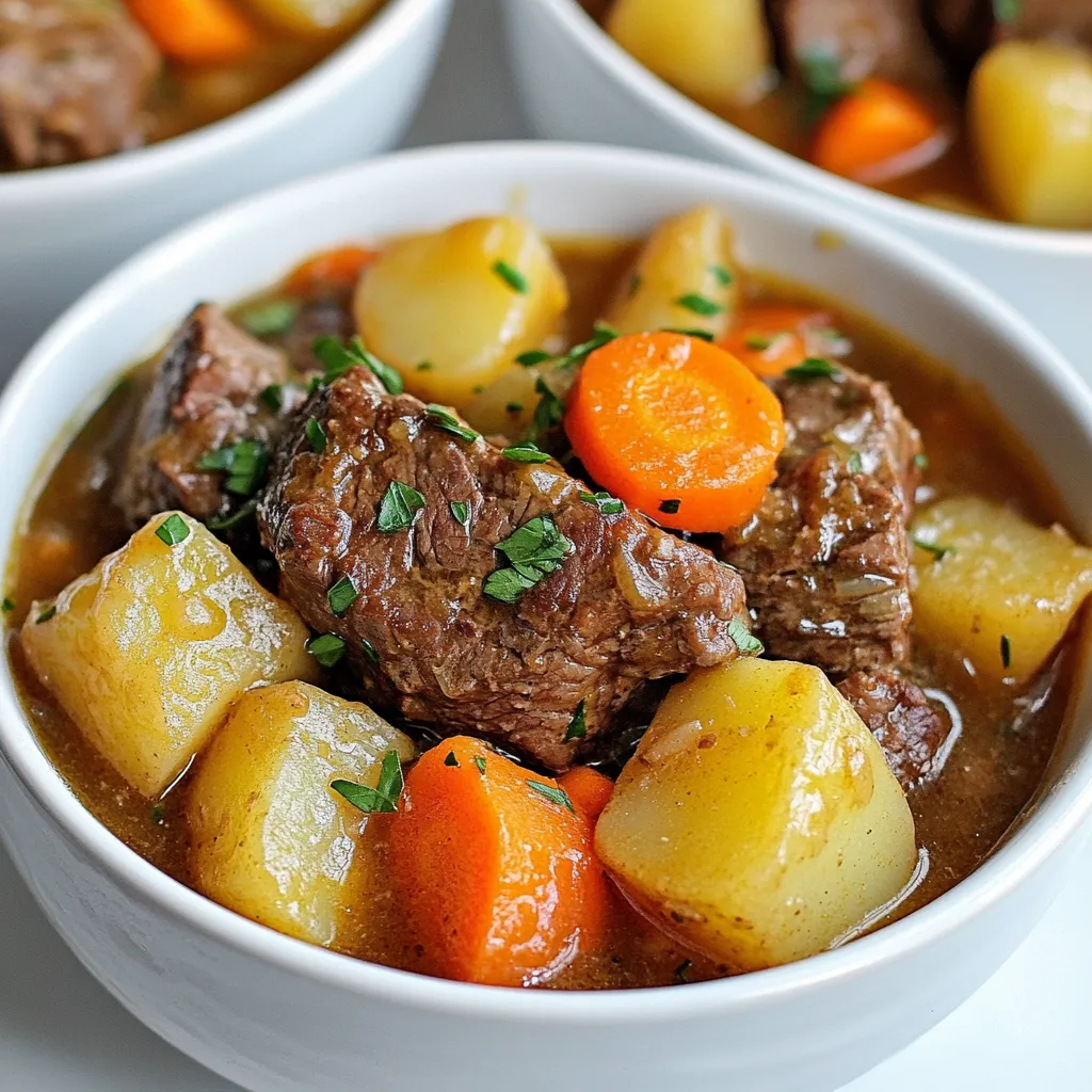 Classic Crockpot Beef Stew Comforting and Hearty Meal