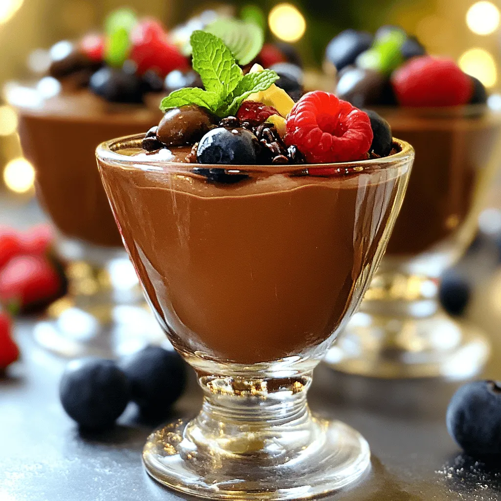 Chocolate Avocado Mousse Rich and Creamy Delight