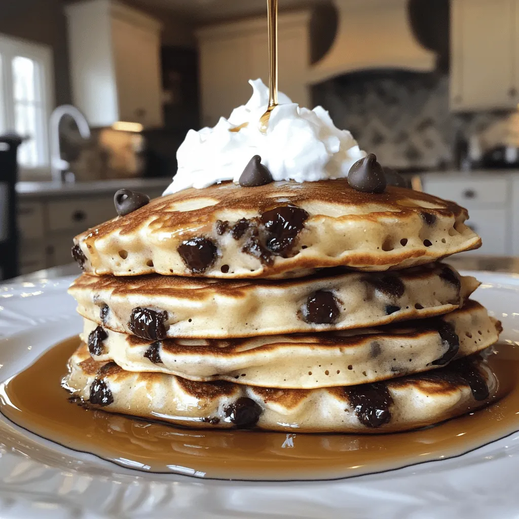 Chocolate Chip Pancakes Fluffy and Delicious Recipe