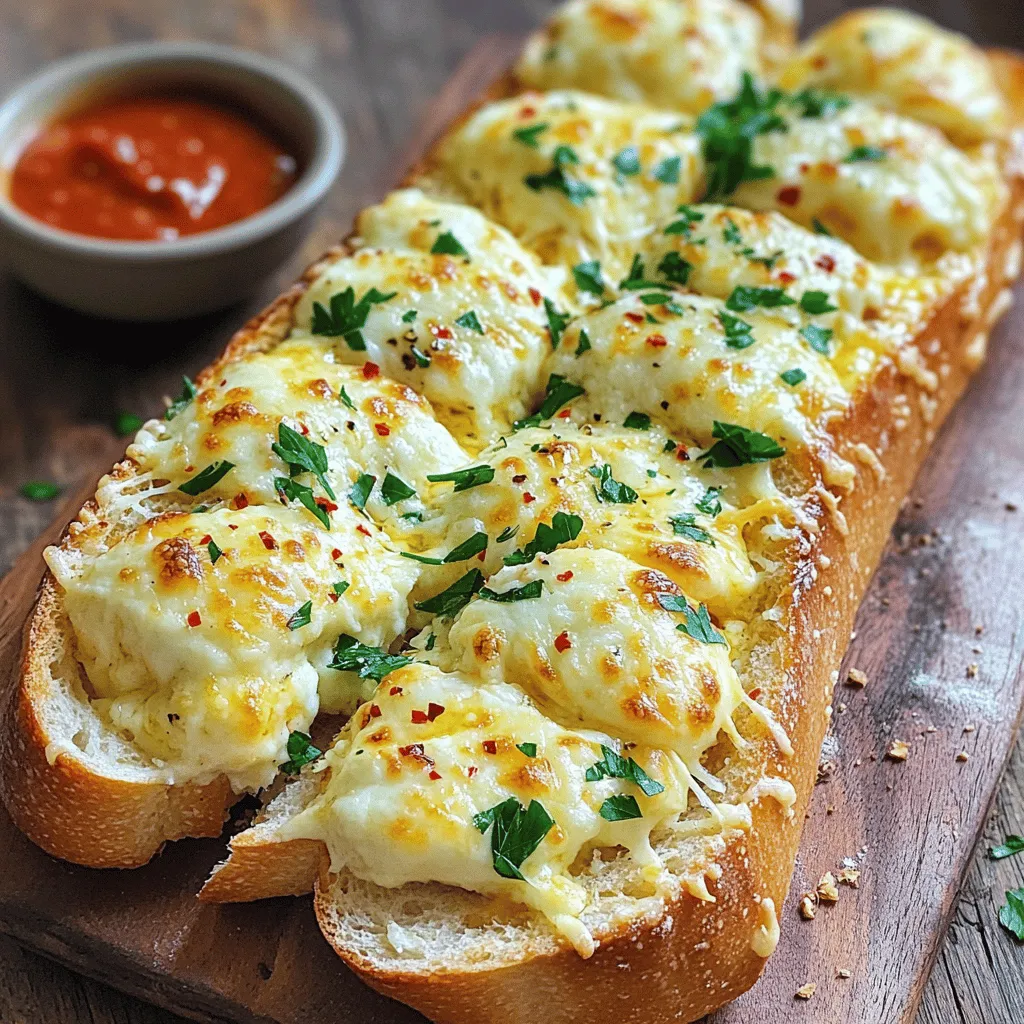 Cheesy Garlic Bread Irresistible and Simple Delight