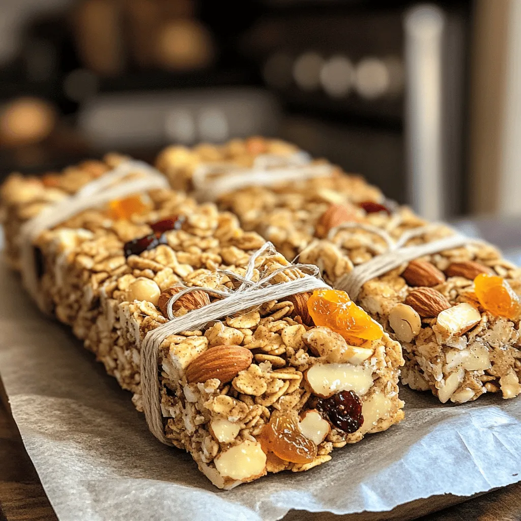Homemade Granola Bars Simple and Healthy Snack