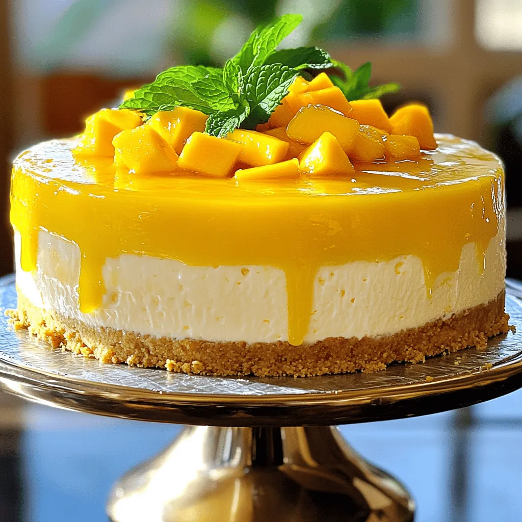 Mango Cheesecake Delight Simple and Irresistible Recipe