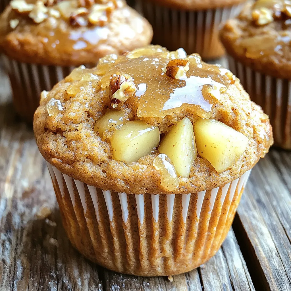 Bakery-Style Brown Sugar Pear Muffins Irresistible Treat