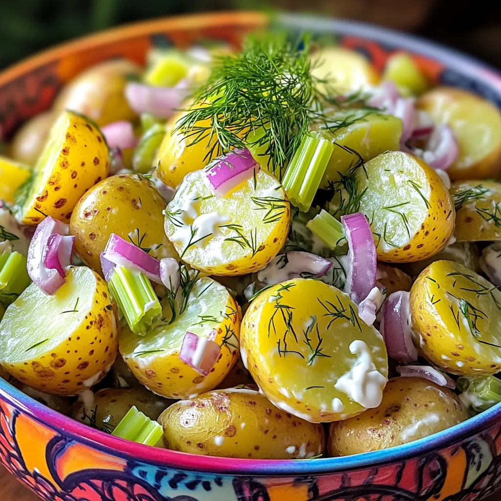 Dill Pickle Potato Salad Easy and Flavorful Recipe