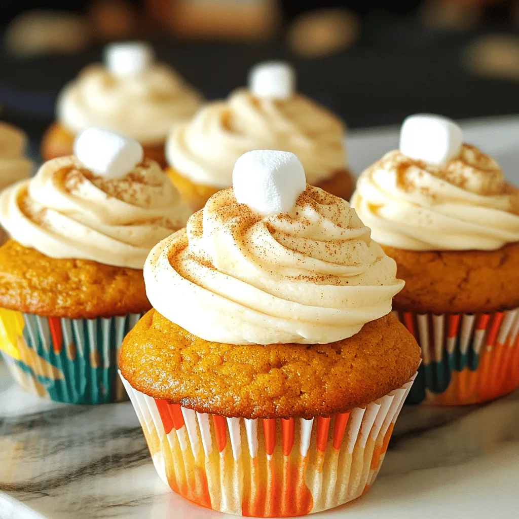 Pumpkin Spice Latte Cupcakes Irresistible Fall Treat