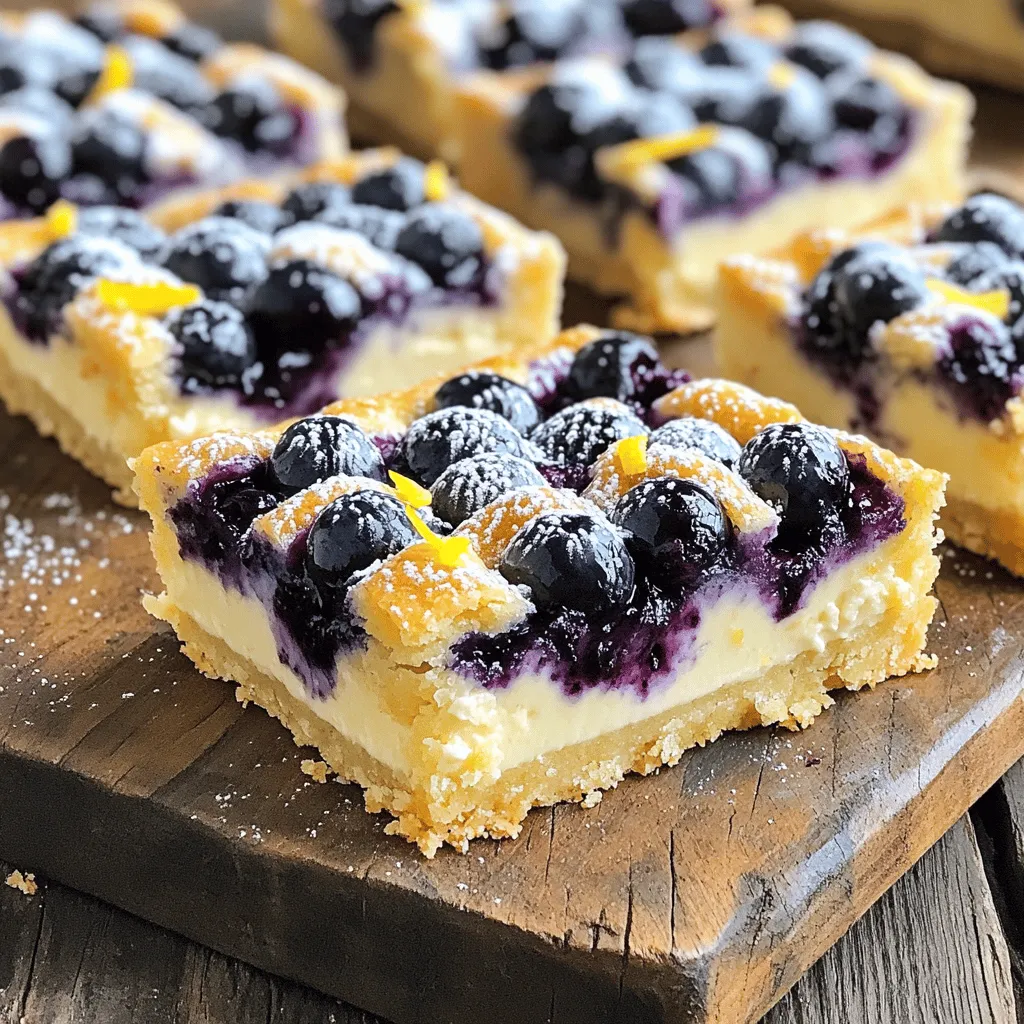 Blueberry Cream Cheese Bars Simple and Tasty Treat