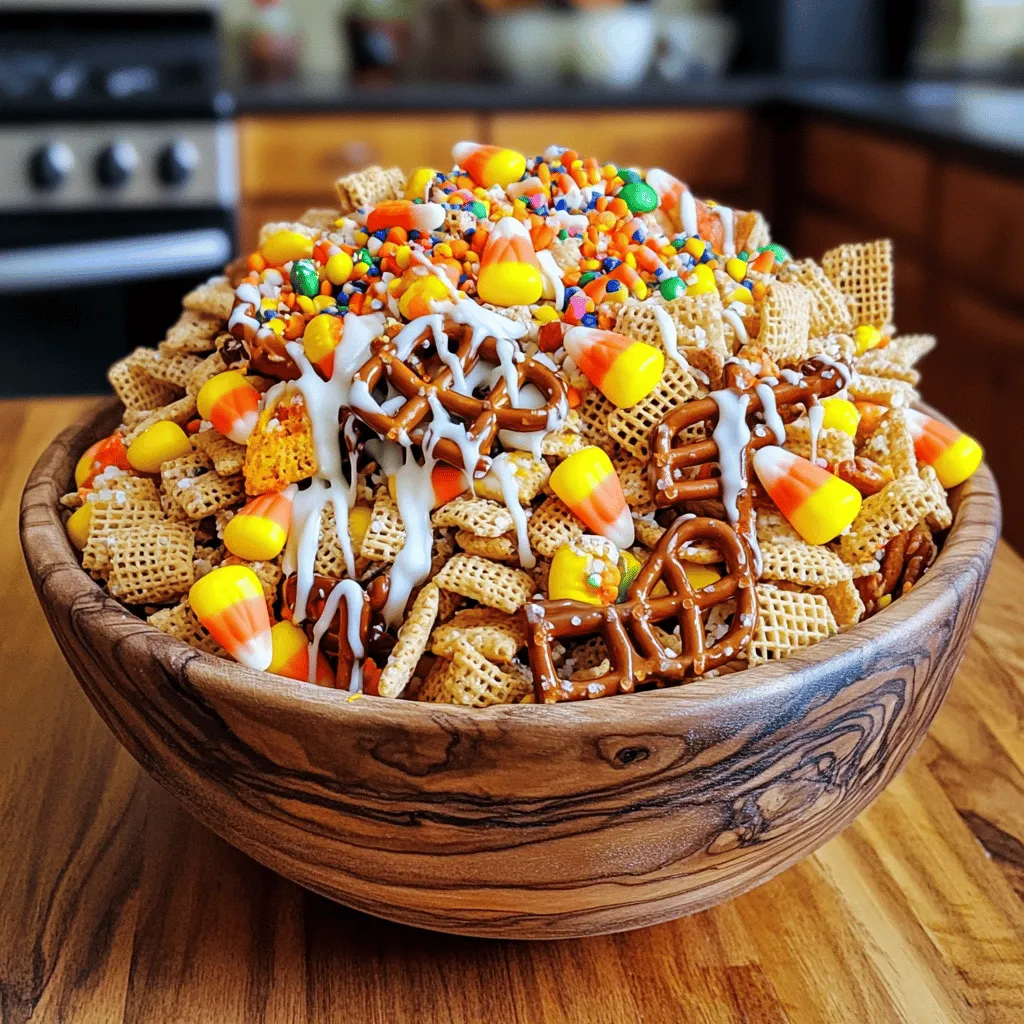 Halloween Chex Mix Fun and Festive Snack Idea