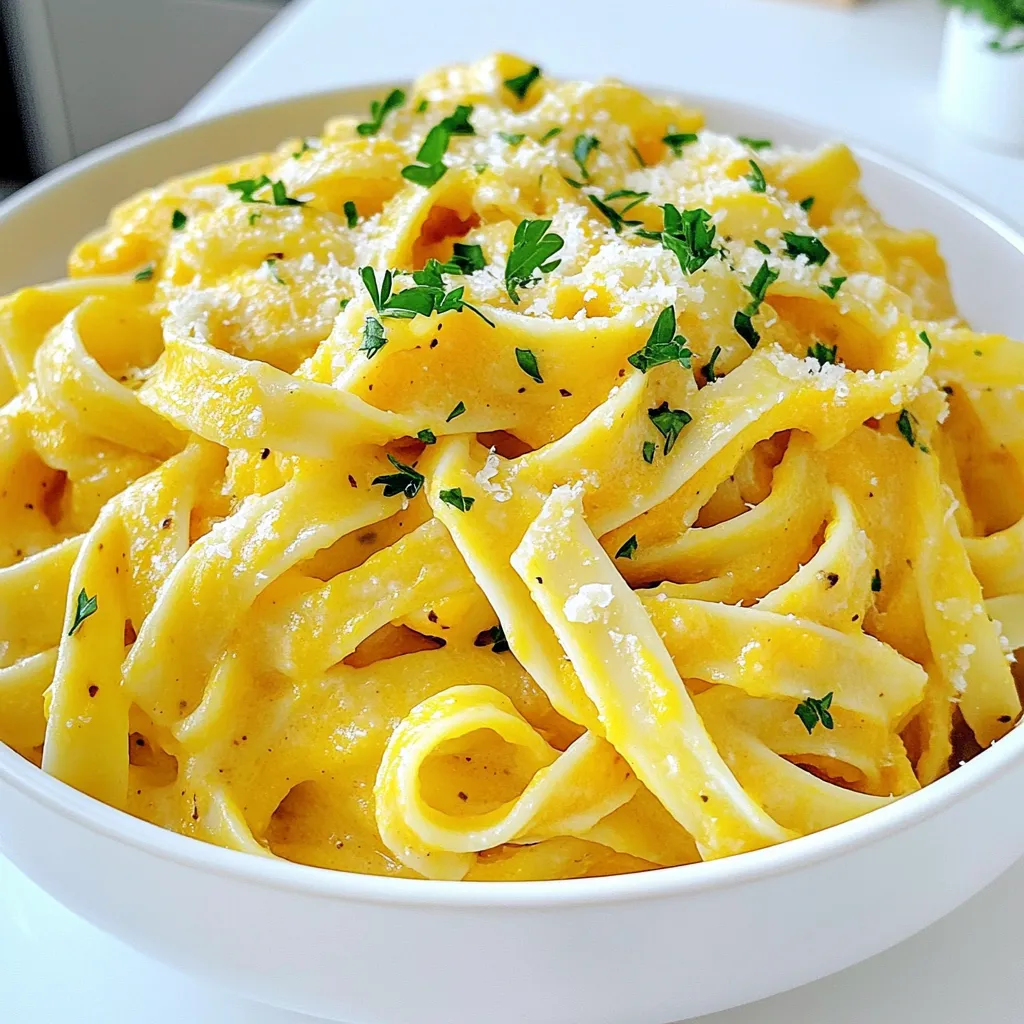 Butternut Squash Alfredo Pasta Creamy Comfort Dish