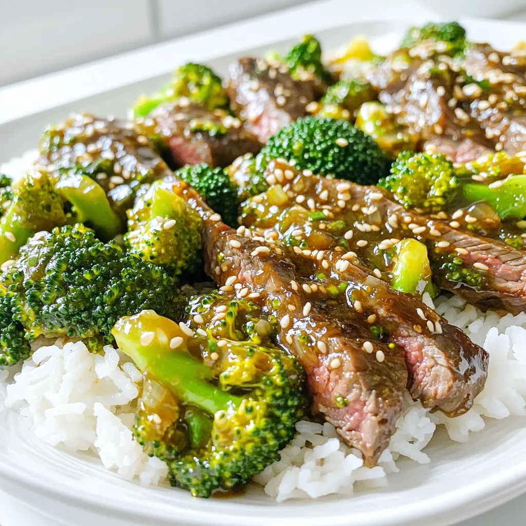 Easy Beef and Broccoli Quick Dinner Delight