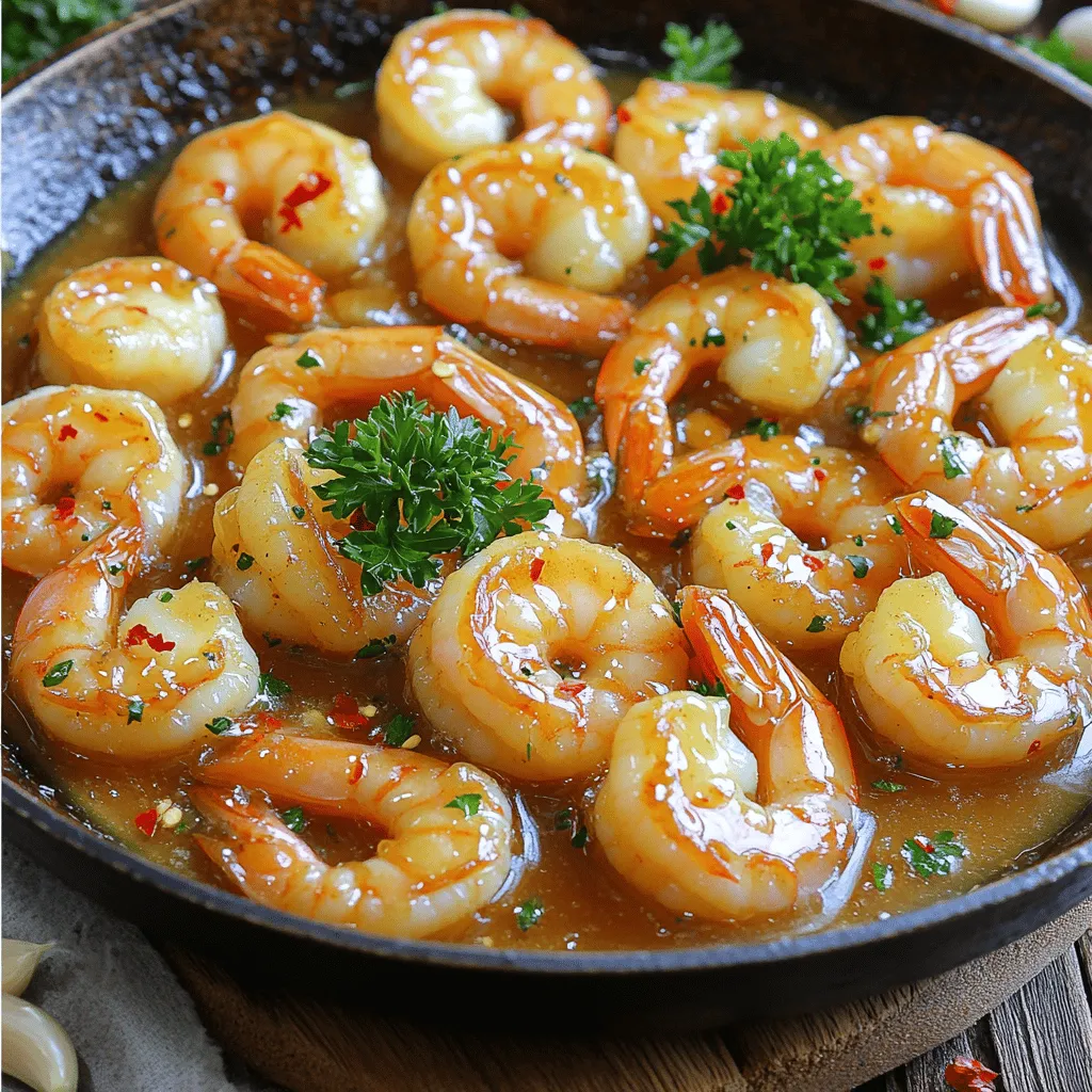 Honey Garlic Butter Shrimp Tasty and Quick Meal
