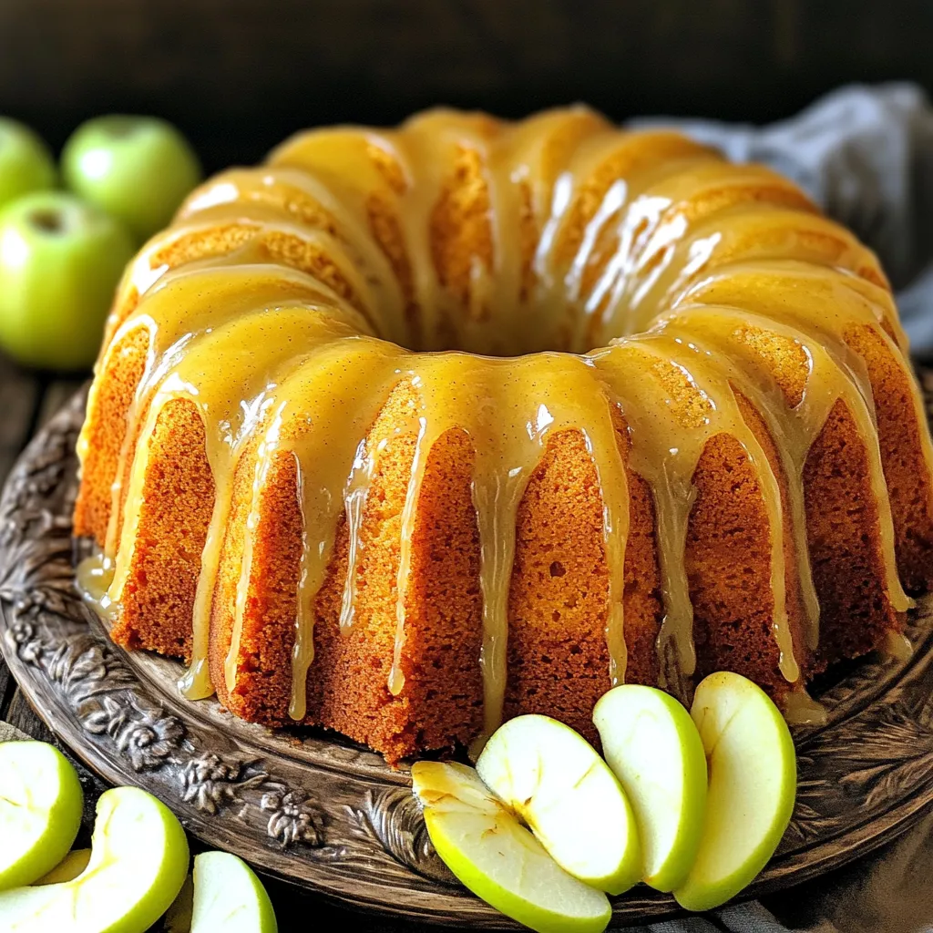 Apple Cider Glazed Pound Cake Simple and Delicious Treat