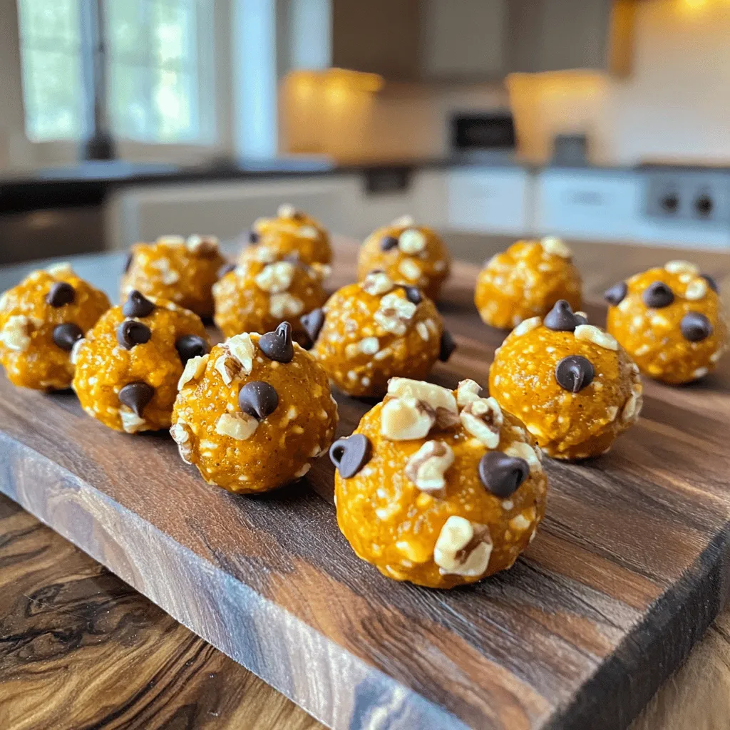 Pumpkin Spice Energy Bites Delicious and Healthy Snack