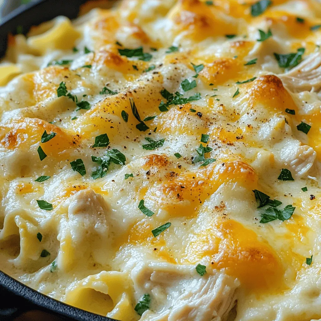 Easy Chicken Alfredo Bake Simple and Flavorful Meal